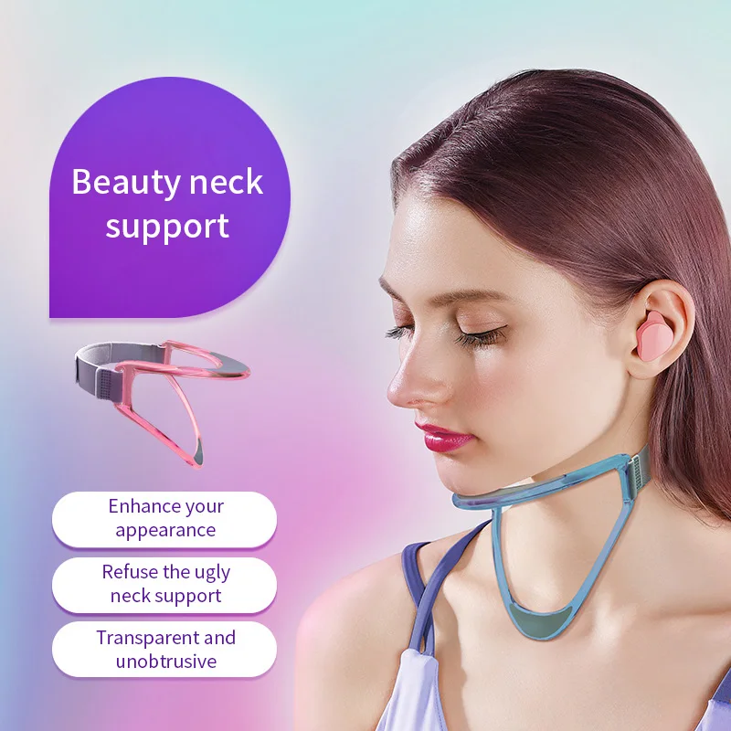 Adjustable Cervical Traction Device Neck Support Stretcher Retractor Collar Spine Posture Correction Pain Relif Neck Traine