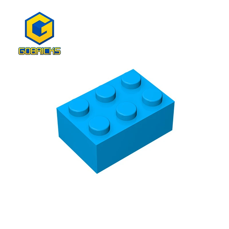 Gobricks GDS-541 1PCS brick 2X3 basic brick Building Blocks compatible with children's DIY Educational Building Block