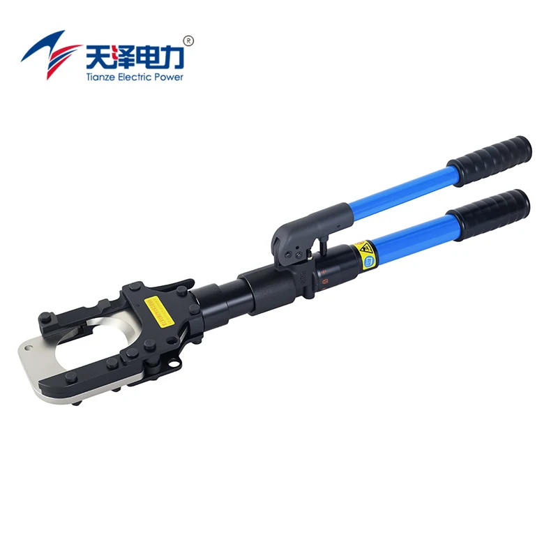 7 Ton Manual Hydraulic Alloy Steel 70MPa Operating Pressure Armouring Cable Cutter Hand Cutting Tool HTC-85