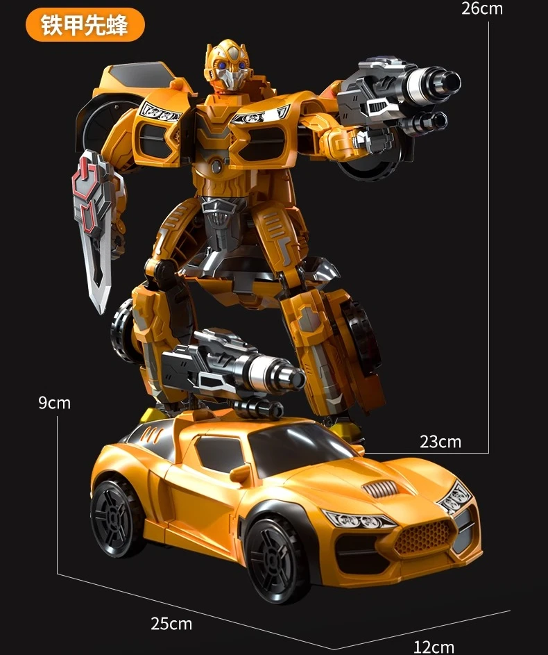 Disponibile Giocattoli di trasformazione OP Commander BEE 26CM Action Figures di grandi dimensioni Collezione di modelli di robot deformati Ornamenti, regali
