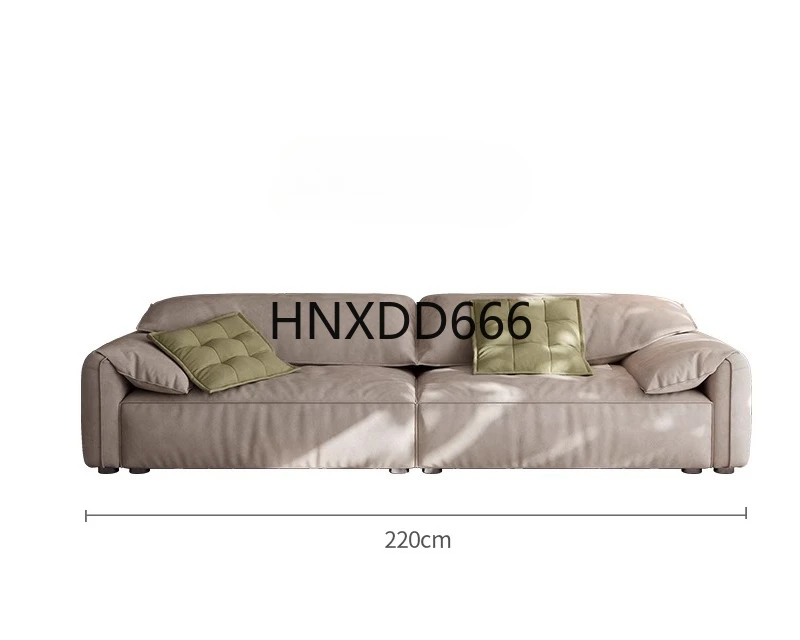 

Minimalist elephant ear sofa small apartment fabric sofa