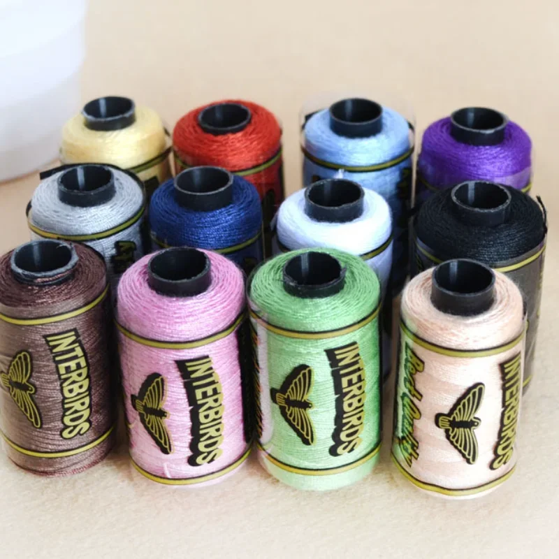 

12 цветов/220 г/лот # 302, джинсовая швейная машинка, нить, объемная толстая стежка, одеяло, лоскутная занавеска для багажа, бытовая