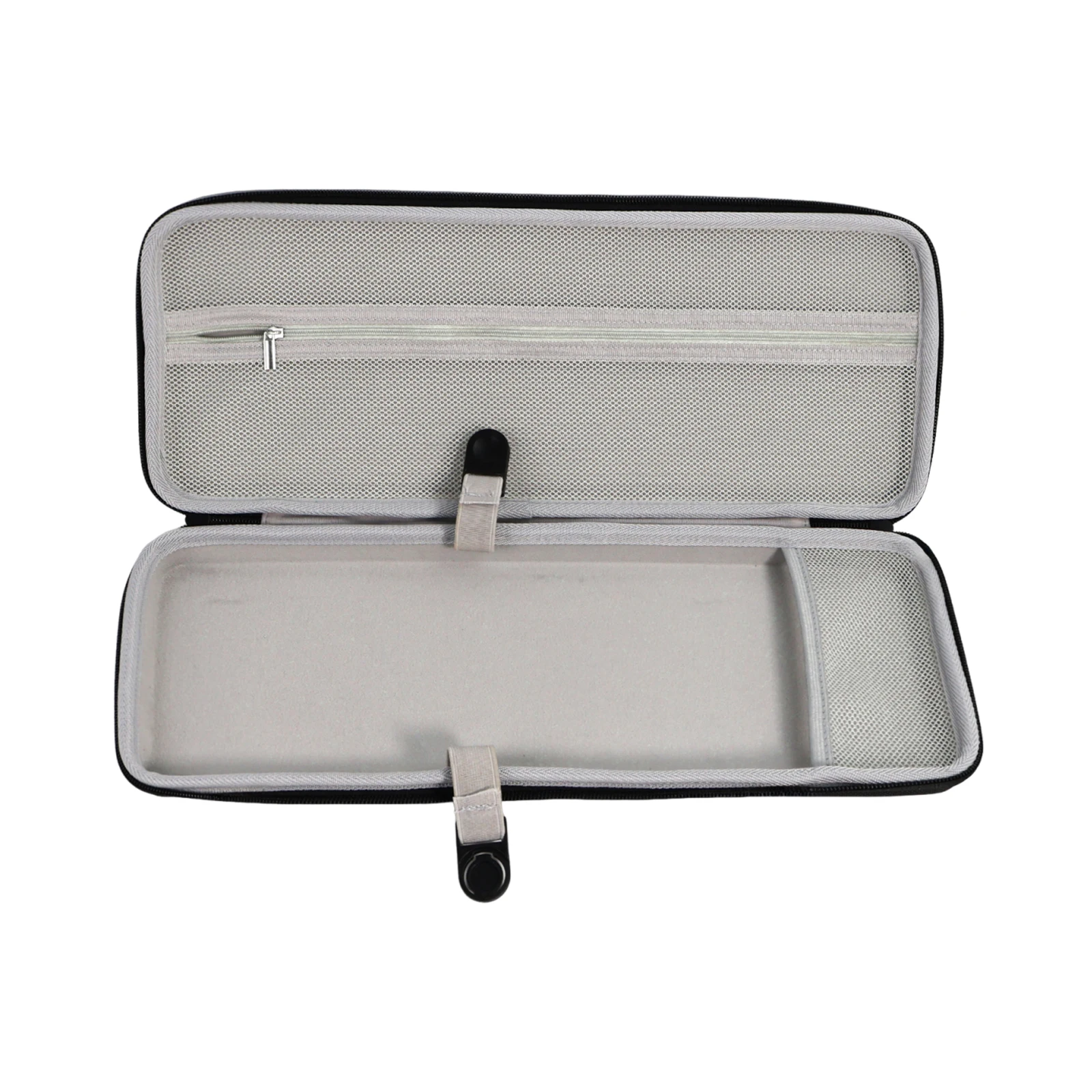 For Pop Keys Mechanical Keyboard Storage Box with Fixed Strap Keyboards Storage Zip Pack Shockproof Carrying Hard Shell