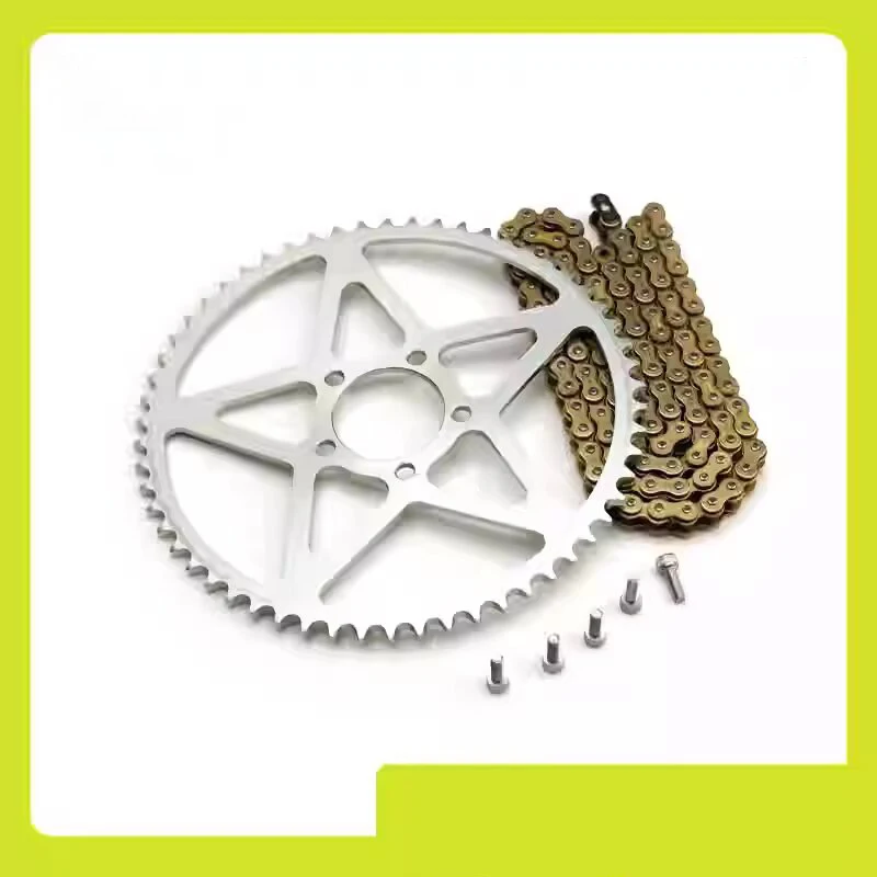 

58T Big Sprocket 112 Links Heavy Duty O-Ring Chain For Light Bee Electric Dirt Bike