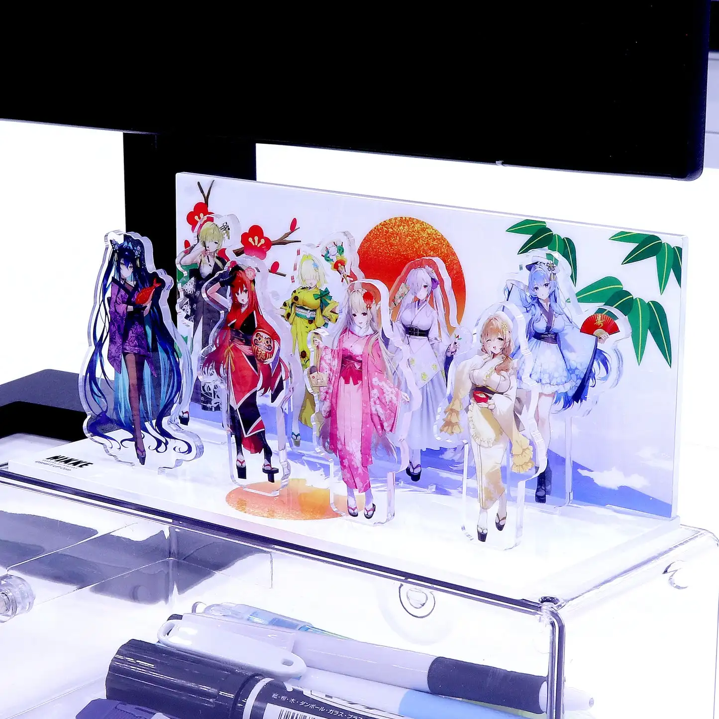 Anime NIKKE Goddess of Victory 15cm New Acrylic Stand Ani Mar Nice Gift Halloween Present Wood Display Cabinet  keychain