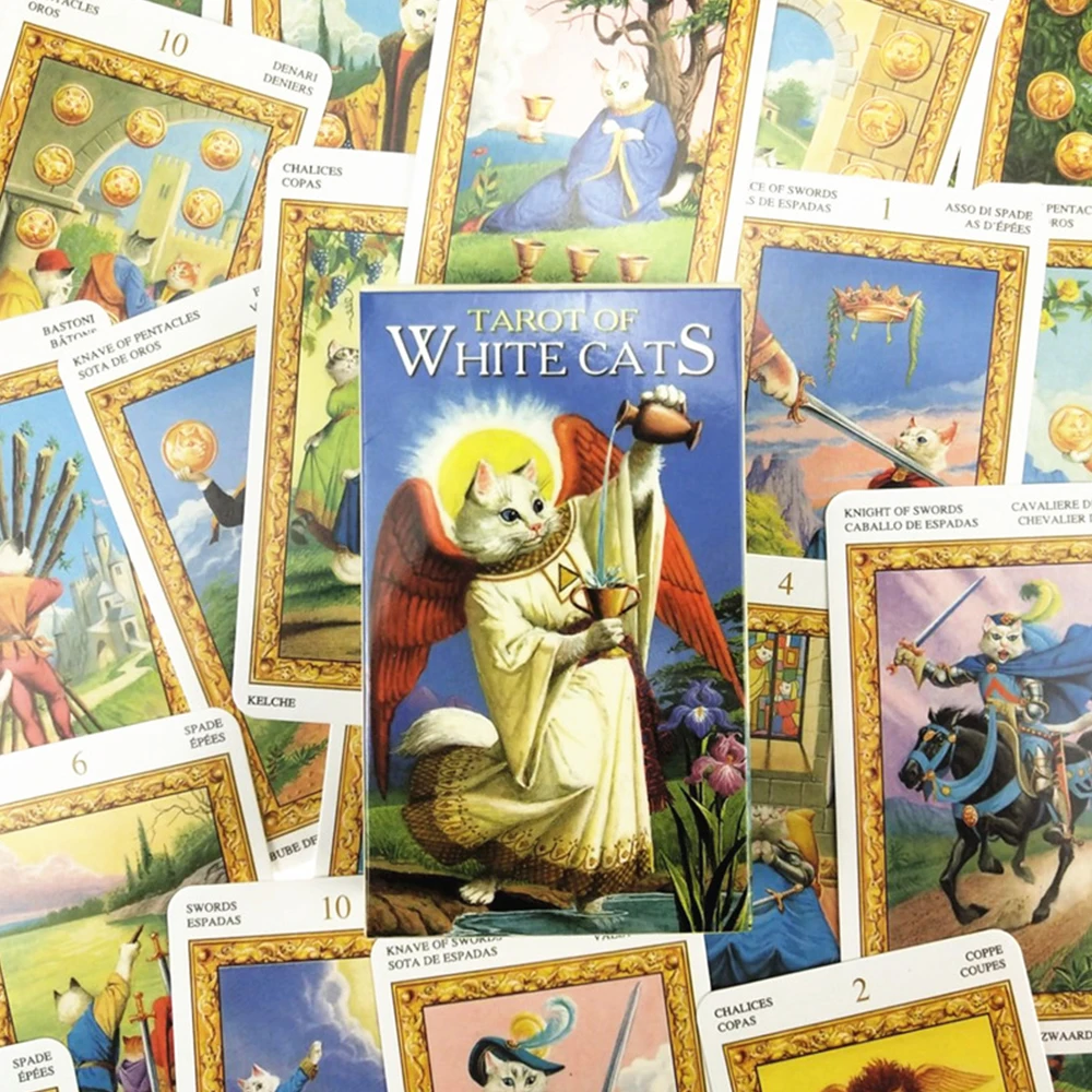 Tarot Board Game Toys Oracle Party Divination Prophet Prophecy Card Poker Board Gift Checkerboard