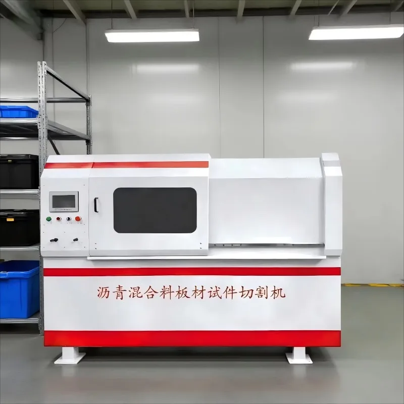 

Asphalt Mixture Slab Cutting Machine Bitumen Mixture Slab Cutting Instrument Touchscreen Control Cutting Machine