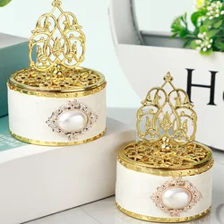 12 Pcs Pagoda Candy Box Wedding Party Boxes Organizer Clear Plastic Heart-shaped Small Containers Wrapping Mini Snacks Packing