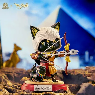 Original Assassin S Creed Blind Box Assassin Meow Seriestoys Mystery Dolls Cute Figure Room Decoration Christmas Gift Toys