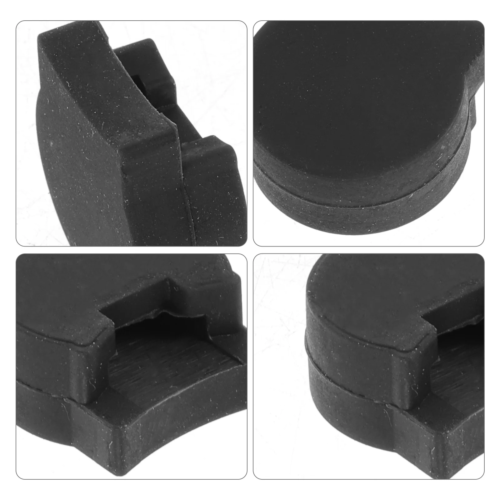 

Black Tube Thumb Support Finger Protectors Rest Cover Sax Cushions Saxophone Hook