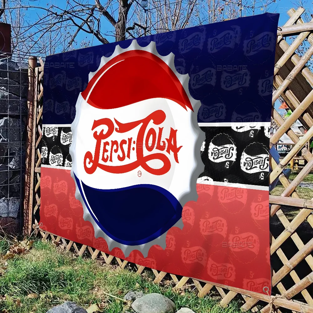 Soda Brand Art -Pepsis Retro Flagi Wielokrotny wybór Living Studio Booth Dekoracja wnętrz Baner