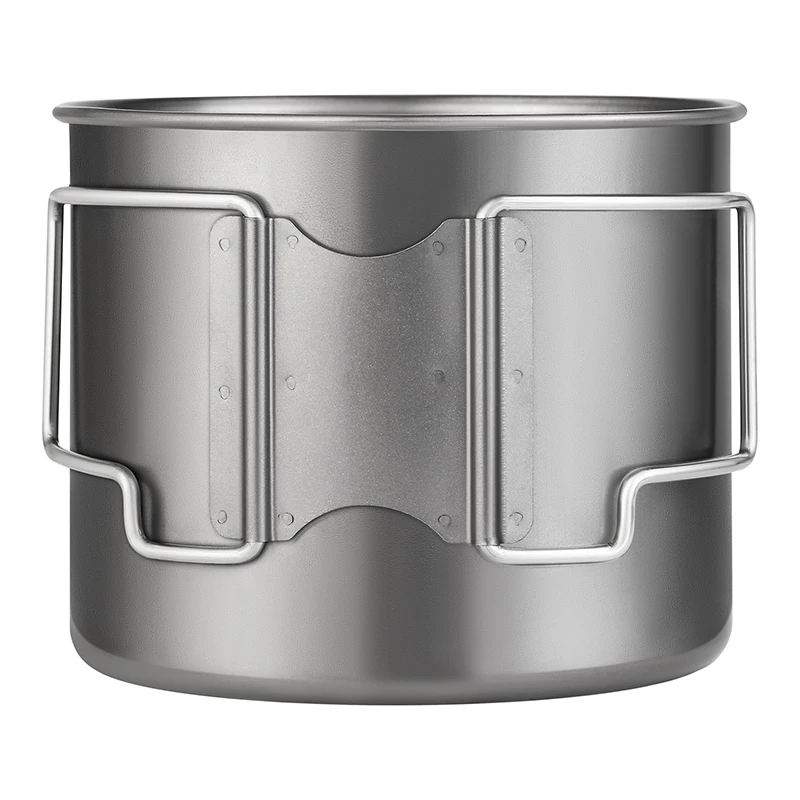 

Неглянцевая титановая кружка из чистого титана, 800 мл/29 унций, для кемпинга