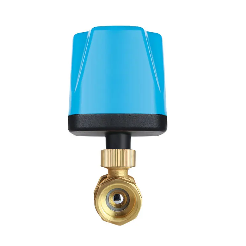 DN15 DN20 DN25 DN32 DN40 DN50 2 طرق 3 طرق DC12V-24V AC220V صمام كروي نحاسي بمحرك 3 أسلاك 2 صمام كروي كهربائي للتحكم