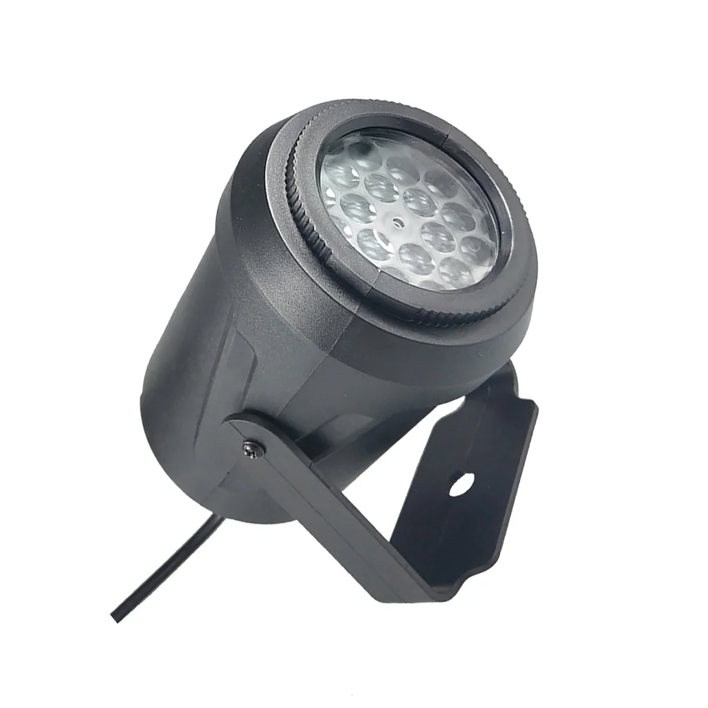 Luz de proyección navideña ABS, lámpara de ambiente interior giratoria, luz LED nocturna de fiesta para banquete de boda familiar