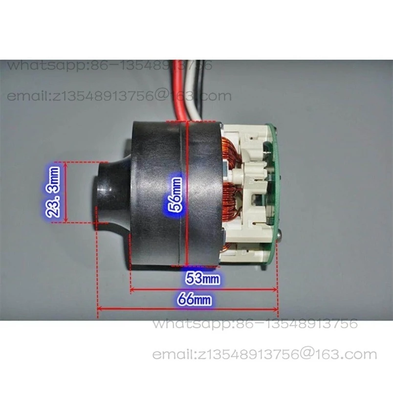 420W/120,000 To High-speed Three-phase DC Brushless Vacuum Motor 24V High-power Turbine Fan Without Drive