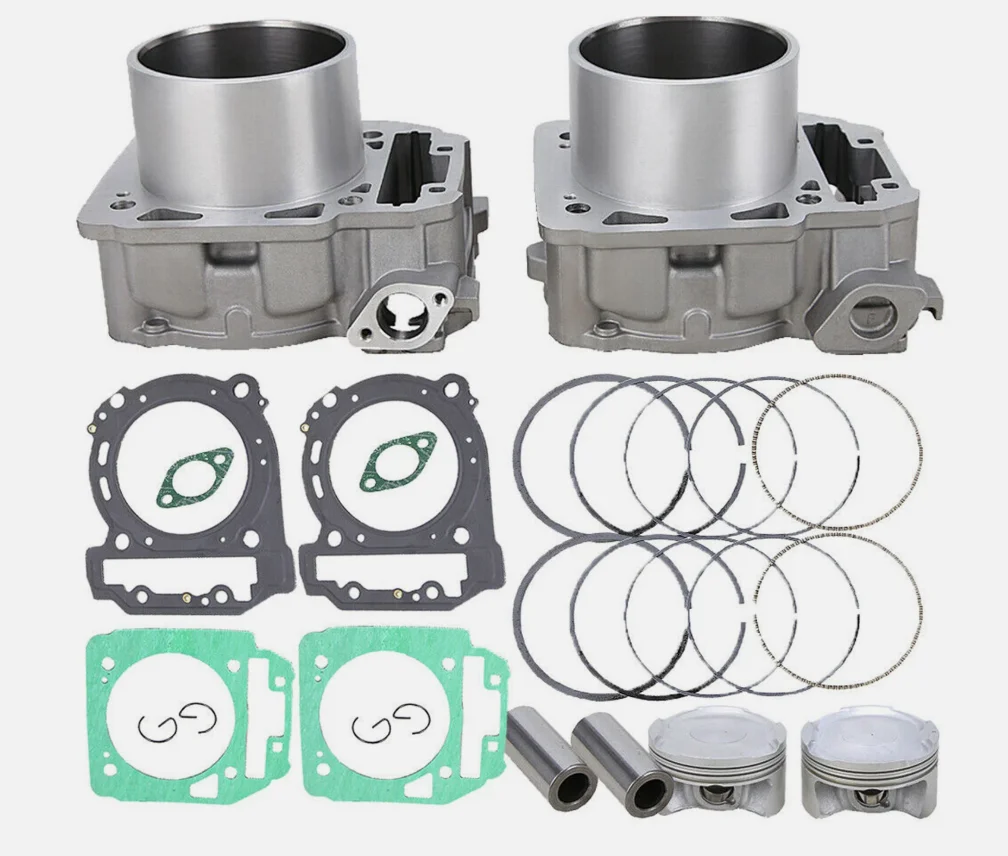 

Высококачественный комплект цилиндров двигателя мотоцикла 91 мм с прокладкой поршневых колец, новый цилиндр двигателя, подходящий для Can-Am BRP Outlander1000