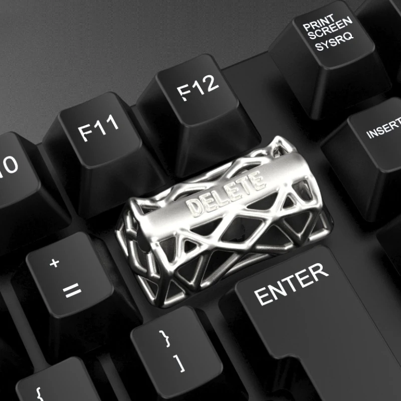

Resin Keycaps Original Handmade Hollow Keycap Personalized Custom1 Pc for Mechanical Keyboard Delete Key Gaming Accessories Gift