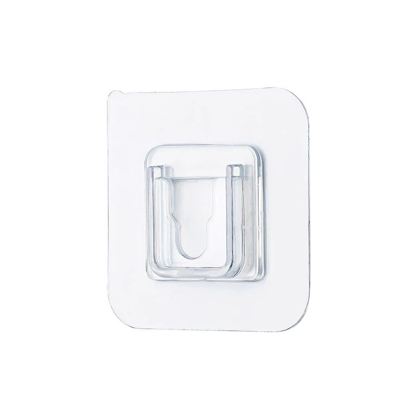 Double-sided Adhesive Versatile Powerful Stickiness Wall Storage Holder Transparent Invisible Suction Cup Wall Hooks Hanger