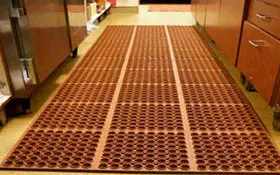 2025Heavy Duty Rubber Mat Kitchen Room Garage Playroom Antistatic Rubber Mat