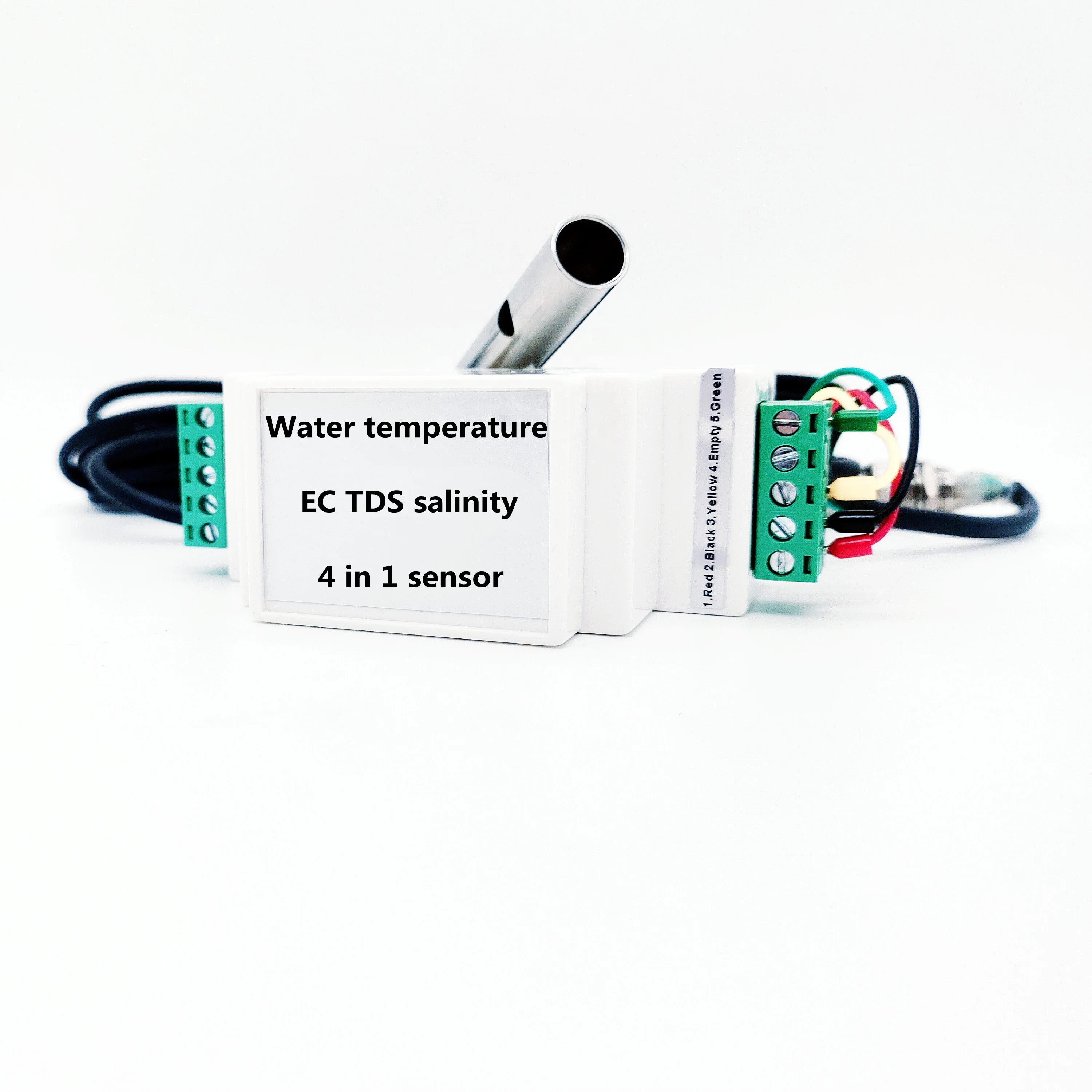 Analog 4-20mA RS485 Slide Mount Water Quality Conductivity Probe Transmitter for Water Treatment
