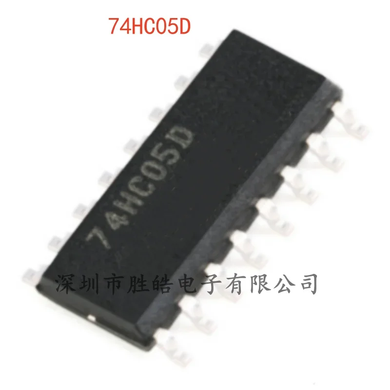 

(10PCS) NEW 74HC05D , 118 Six-Way Inverter Logic Chip SOIC-14 74HC05D Integrated Circuit