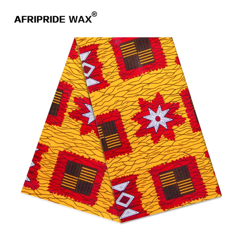 African Women\'s Clothing Fabrics Ankara Traditional Wax Print Fabric Pure Cotton Home Handmade DIY Sewing