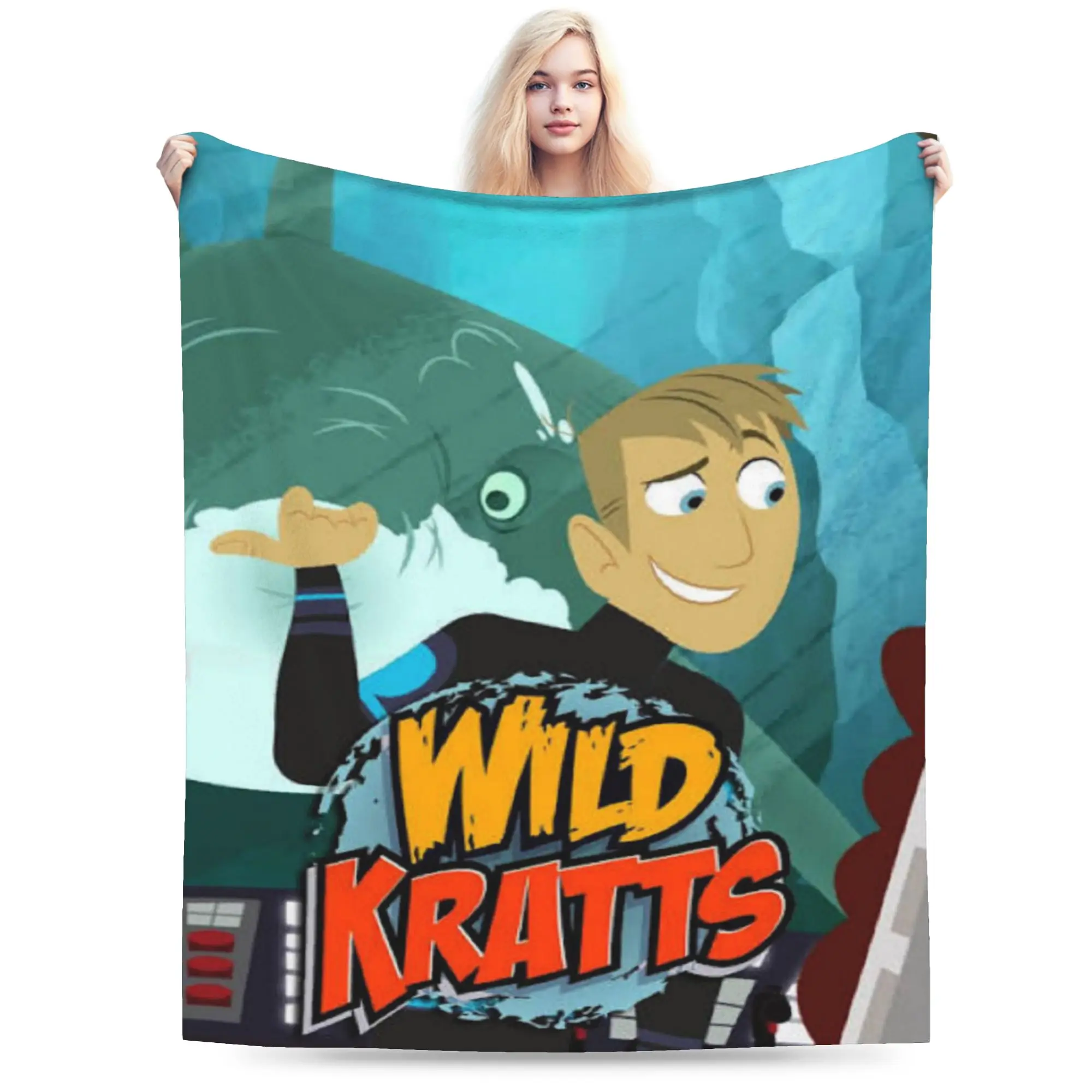 Wild Kratts Blanket Super Soft Warm  Throw Blankets for Bed 50x60 Inch Multiple Sizes Quilt