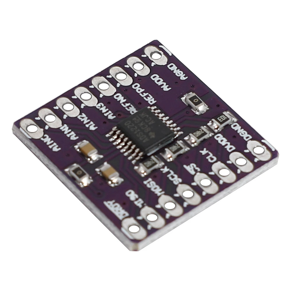 

24-битный аналого-цифровой преобразователь Sensitive 2X Cjmcu-1220 Ads1220 Adc I2C с низким энергопотреблением