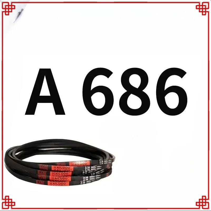 Type A A686 Triangle Toothed Belt Hardline Cord Replacement Spare Parts For Industrial Machine Equipment
