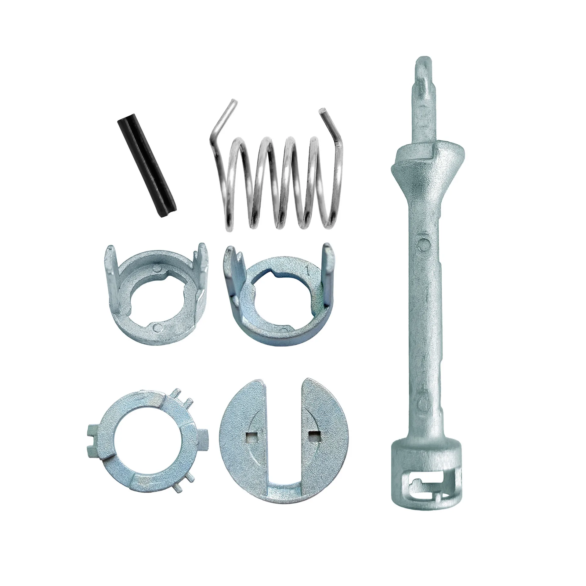 For BMW X1 door handle control door lock repair accessories, car door lock cylinder accessories 7-piece repair kit