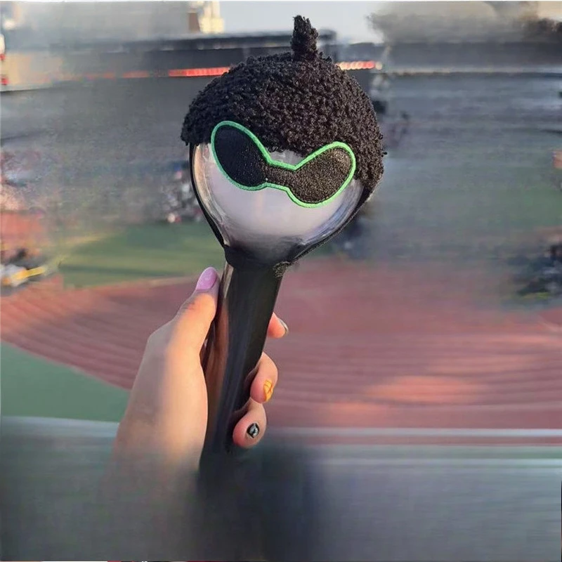 New Kpop Korean Boys Hope Black Plush Light Cover Protection Display Fans Gifts Collection
