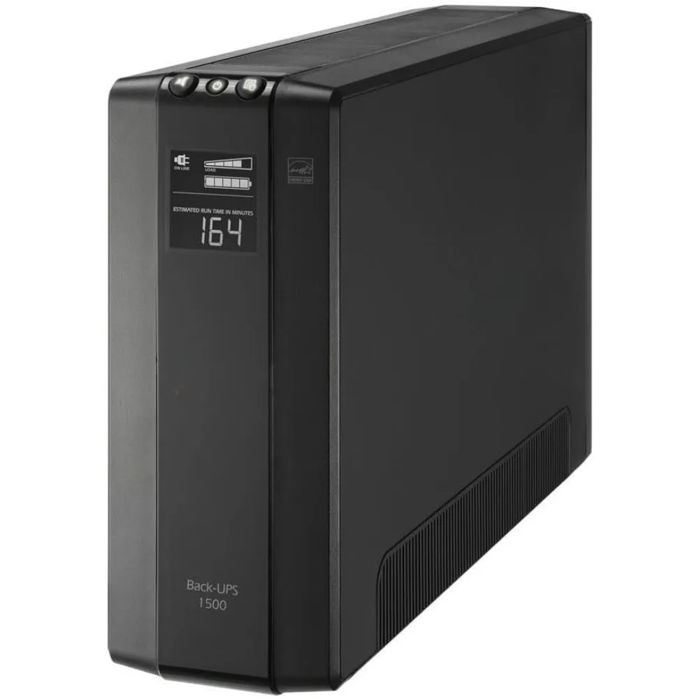 

1500VA UPS Battery Backup and Surge Protector, BX1500M Backup Battery Power Supply, AVR, Dataline Protection
