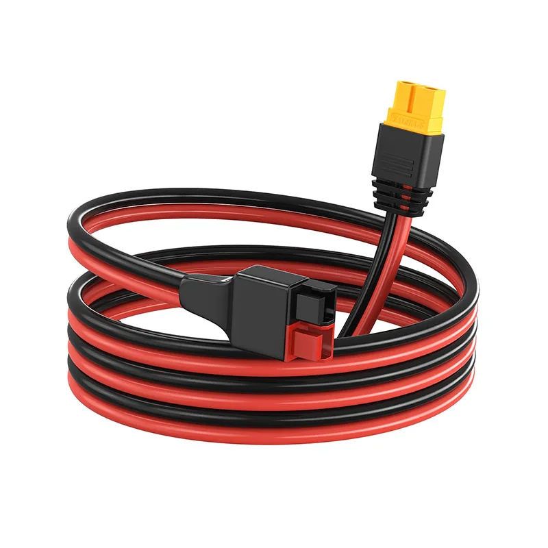 12AWG energy storage battery charging cable injection molding XT60 to Anderson extension cable to XT60 connection cable