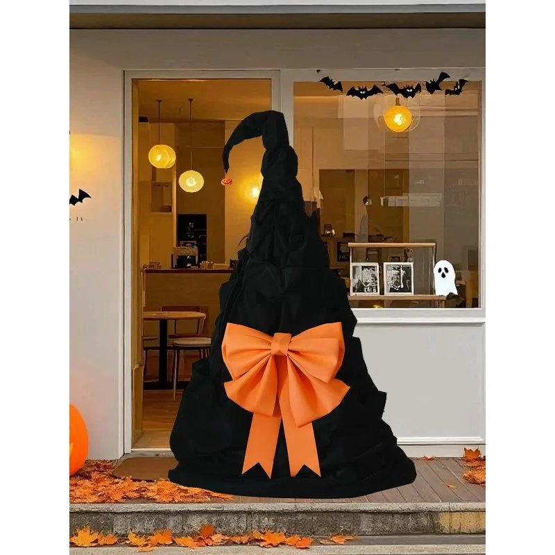 Halloween decorative pumpkin lanterns dress up photo props door bar shop atmosphere outdoor scene decoration