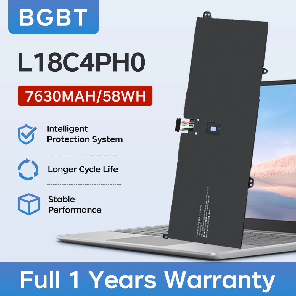 BGBT L18C4PH0 L18M4PH0 New L18C4PH0 Laptop battery For Lenovo Yoga C940 14IIL 81Q9 2ICP5 series 53Wh with Tools