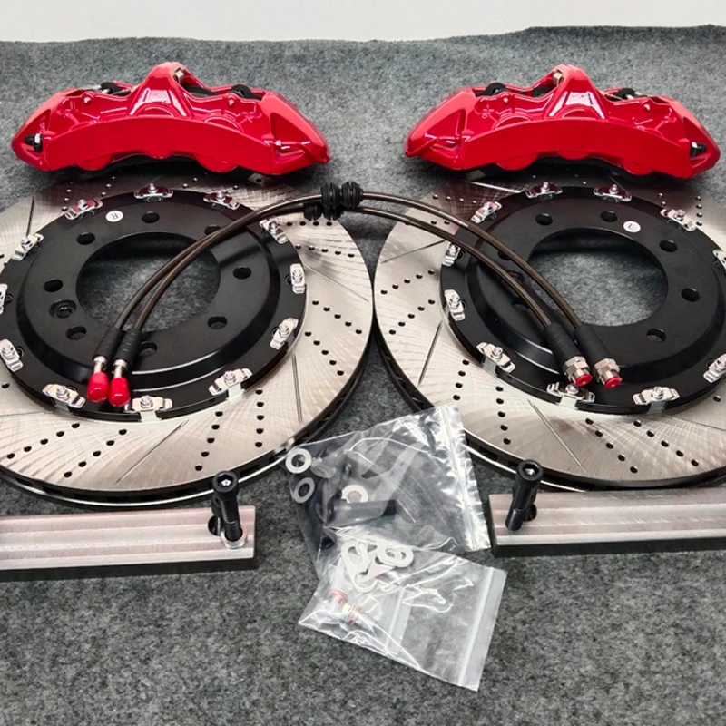 

ICOOH 6 Position Big Caliper Full Set Brake System Kits with 355*22mm Disc Rotor 18-20in Wheel for Audi RS6