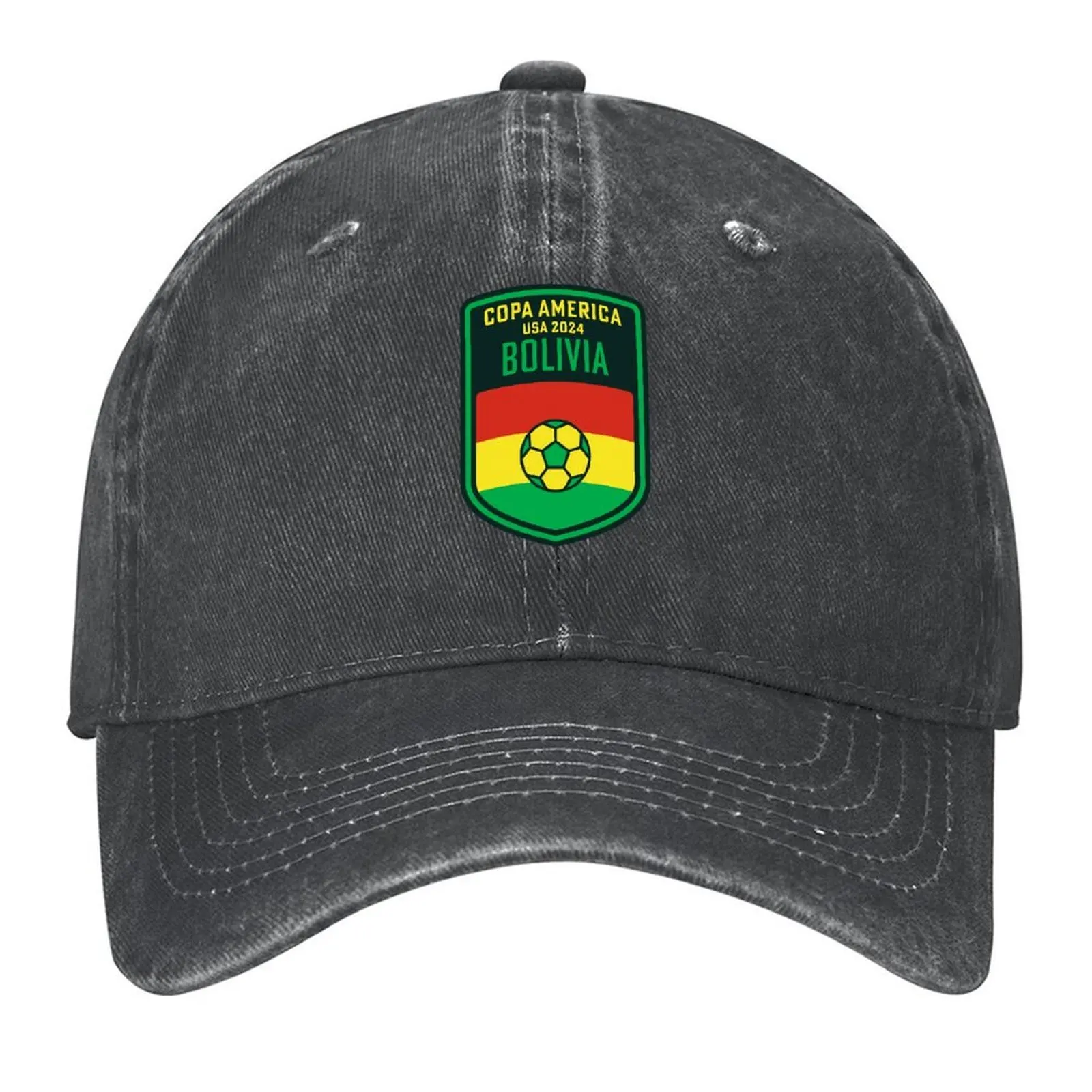 

Shield of the Bolivian National Team for the Copa América 2024 Baseball Cap black Trucker Hat Women's Beach Outlet Men's