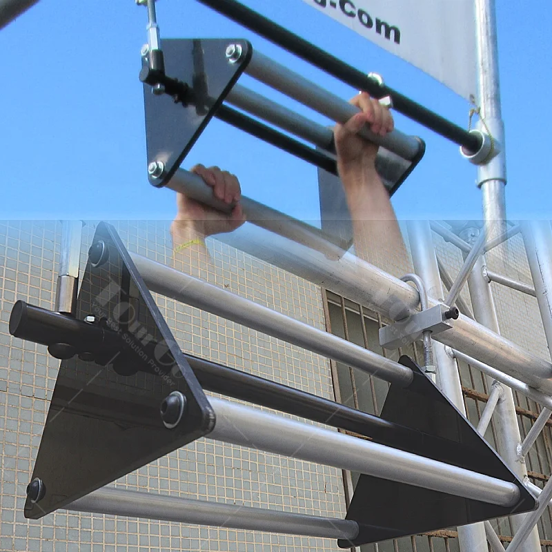 

Customized Outdoor American Equipment Ninja Warrior Obstacle Course FitBar Beater Bar Home Spartan Warrior Climbing