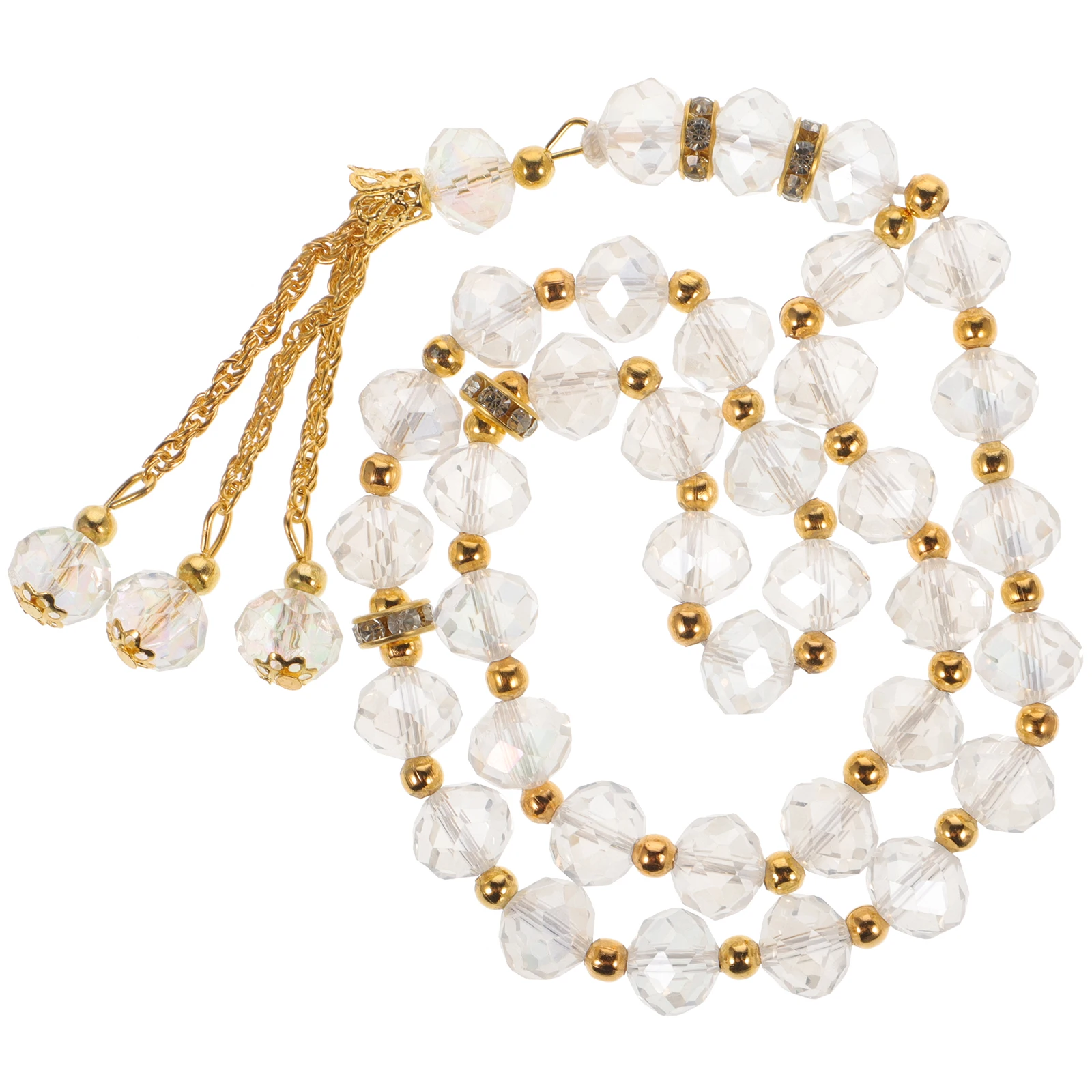 

Islamic Prayer Rosary Delicate Muslim Religious Beading Muslim Holding Rosary Beads for Wedding Favors Daily Decoration