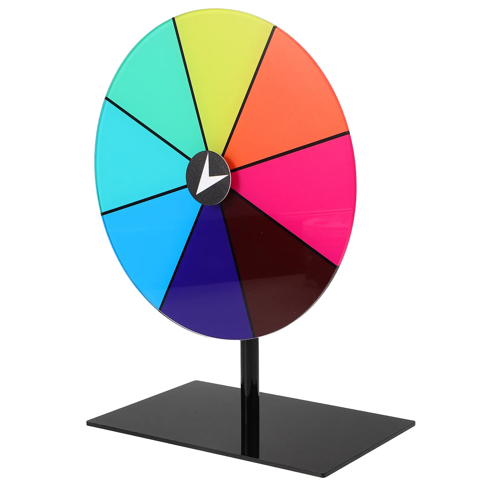 

1pcs -Slot Rotating Prize Game Tabletop Interactive Game Wheel For Trade Shows Colorful Prize Wheel Party Accessories