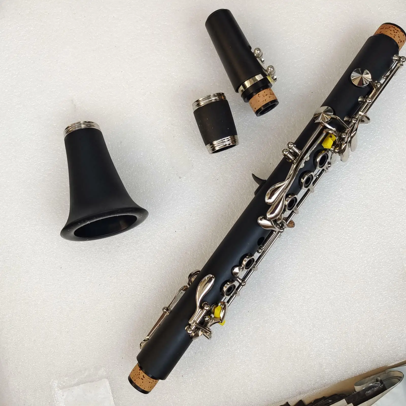 Excellent Clarinet with Cases Eb 11Key Bakelite Nickel Plated Gifts for children