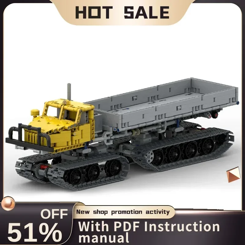 

1245Pcs Moc City Engineering Series Ural-5920 Truck Model Creative Ideas Kids Toys Birthday Gifts Technology Custom Puzzles Moc