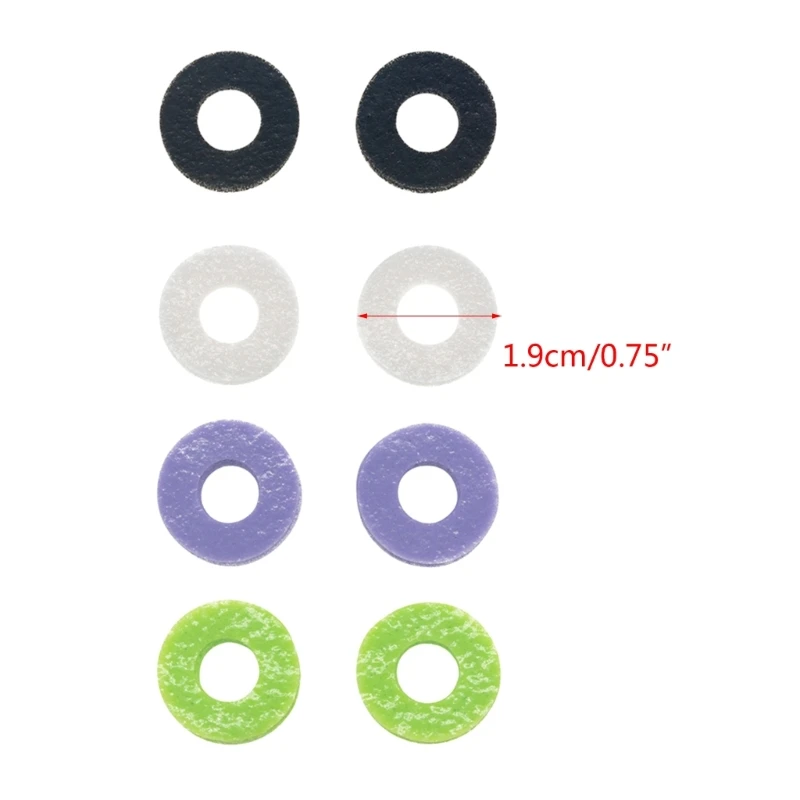 12Pcs Aim Assist Rings Motion Control Rings For Steam Deck/PS5/PS4/Switch PRO/Xbox  Auxiliary Sponge Ring Precision Rings
