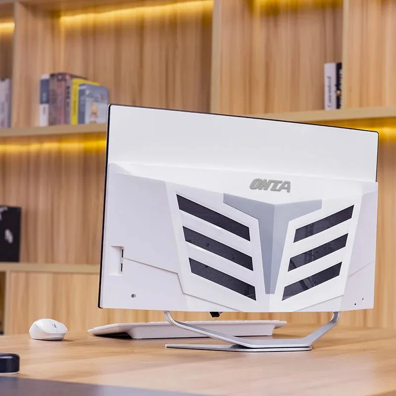 Schermo curvo OEM/produzione personalizzata Computer tutto in uno 23,8 27 Scheda grafica indipendente da gioco da 32 pollici PC desktop all-in-one