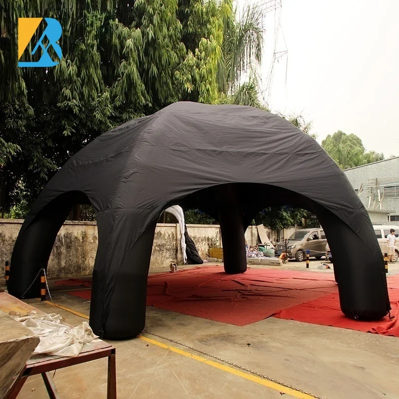 Best Inflatable Manufacturers Black Giant Inflatable Spider Tent for Personalized Blow up Toys