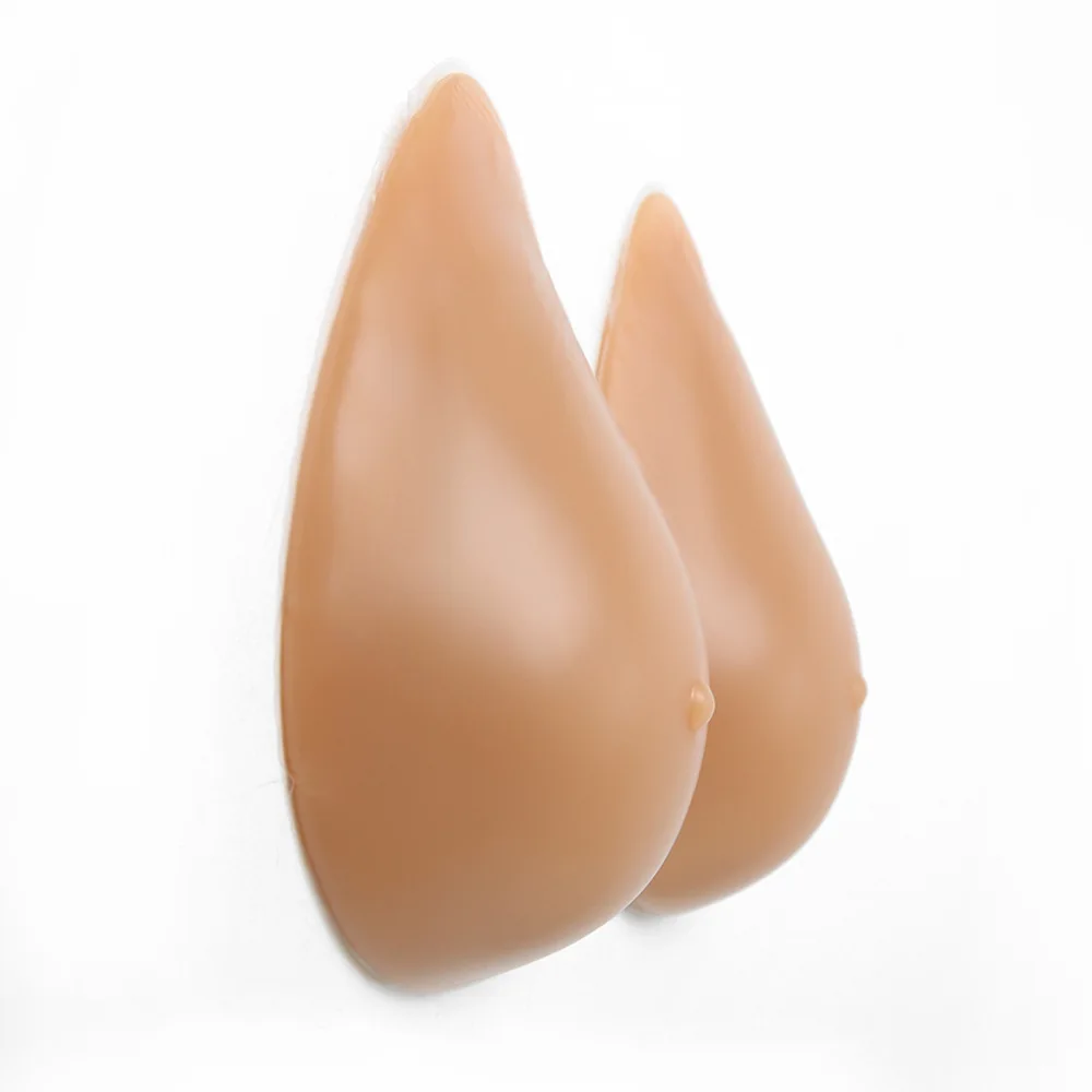 Uboora Water Droplet Shaped Triangular Silicone Breast Prosthesis Postoperative Artificial Breast And Chest Cushion Single