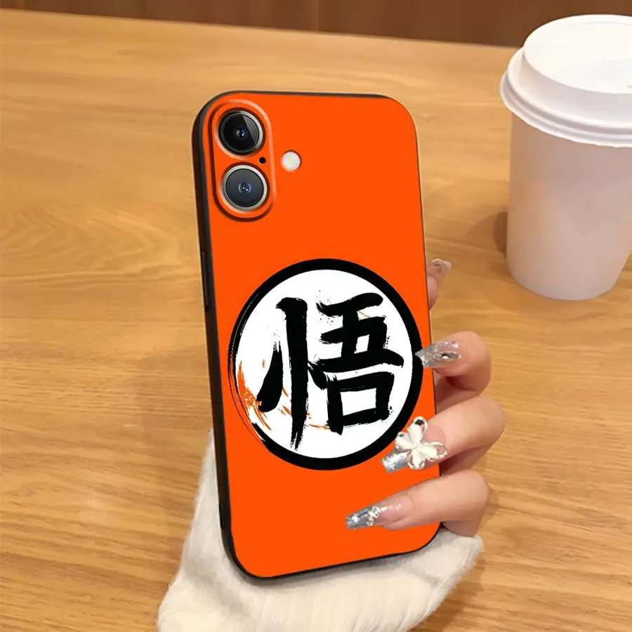 Dragons B-Ball Gohan Logo Case for Apple iPhone 17 Pro Max 12 15 Pro 7 8 17e 11 14 Air XR XS MAX 13 16 Funda Phone Cover view 6