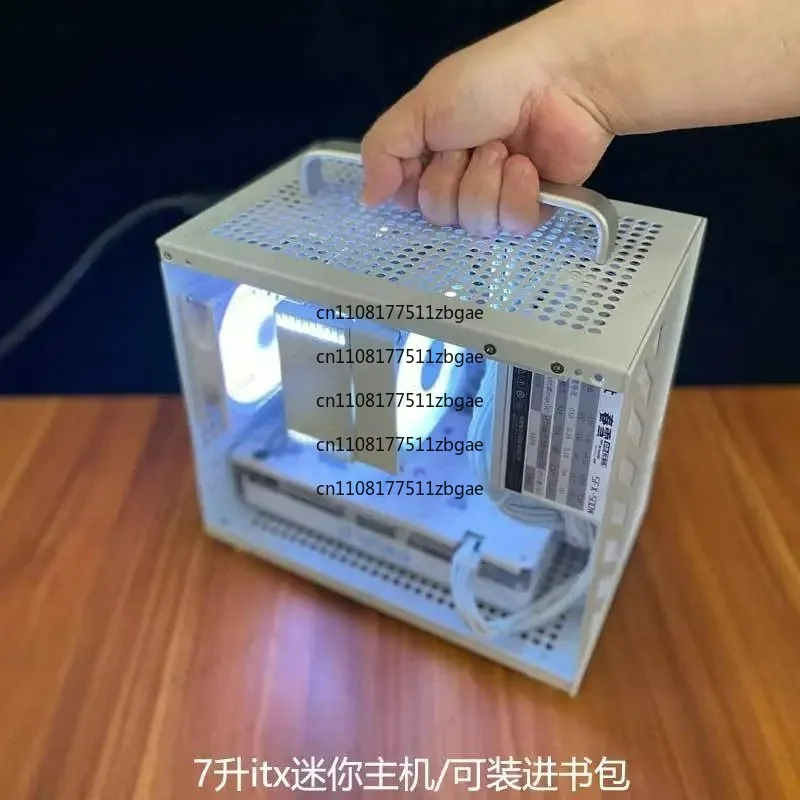 I6 Compact  Mini PC Host Barebone Without Graphics Card Support I5-12400F 12600KF 7500F 9600X - view 2