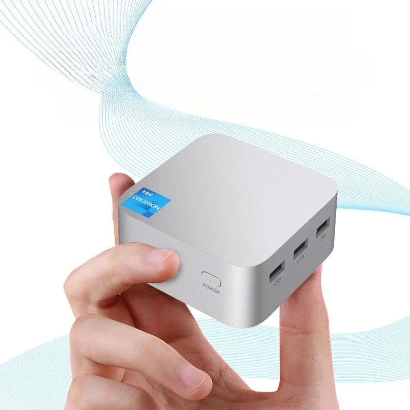 N150 Mini Host Win11 Office Home Game Dual Network Port MiniPC Miniature Computer VS N5095