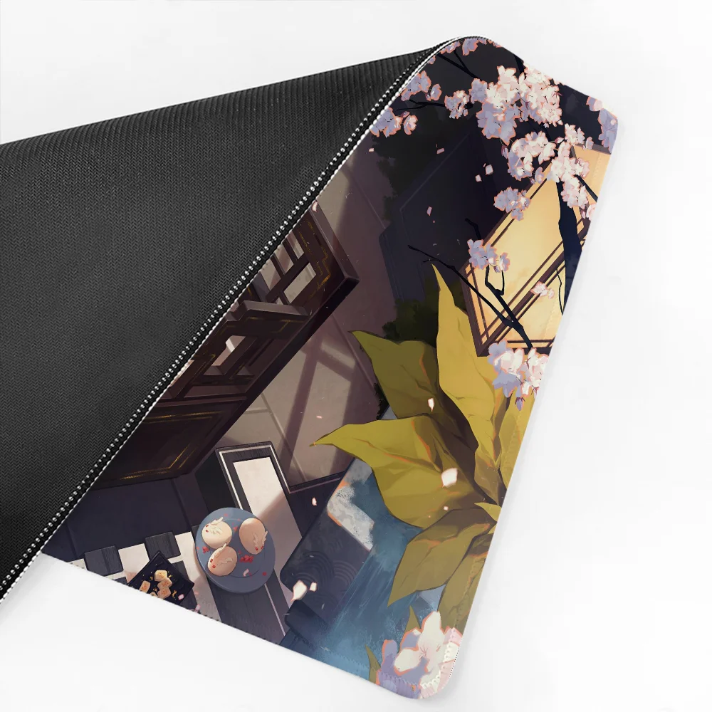 anime Wuthering Waves  Mousepad Mouse Mat Desk Mat With Pad Gaming Accessories Prime Gaming XXL Keyboard Pad